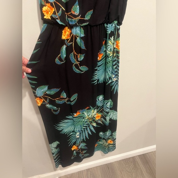 AMERICAN RAG Key West Tropical Paradise Parrot Jimmy Buffet Dress Sz S - Picture 4 of 5